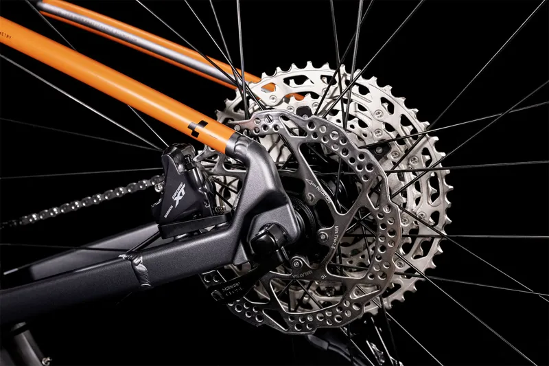 Cube Reaction Pro Mountain Bike - Grey/Orange-3